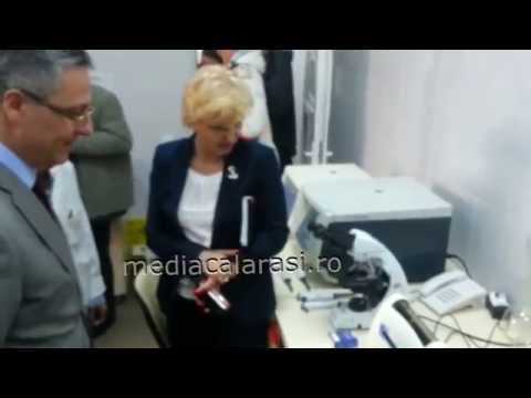 Ambulatoriul Spitalului de Psihiatrie Săpunari din jud. Călăraşi vizitat de jurnalişti