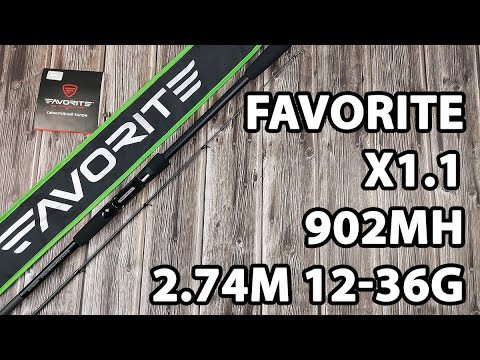 Спінінг Favorite X1.1 (2024) 902MH 2.74m 12-36g Ex.Fast (General Heavy)