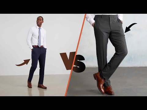 Straight Fit vs Classic Fit Dress Pants: Which One Fits You Best?
