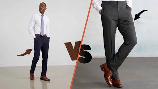 Straight Fit vs Classic Fit Dress Pants: Which One Fits You Best?