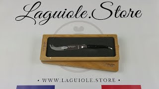 Classic Laguiole Cheese Knife - Ebony wood