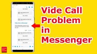 How to Fix Video Call Problem in Facebook Messenger | No Access to Microphone and Camera