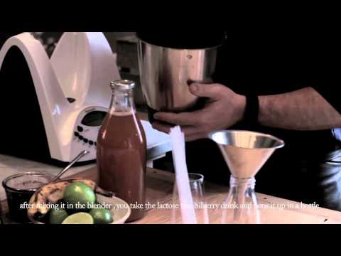 KAISE Purée and lactos free drink by Mathias Dahlgren