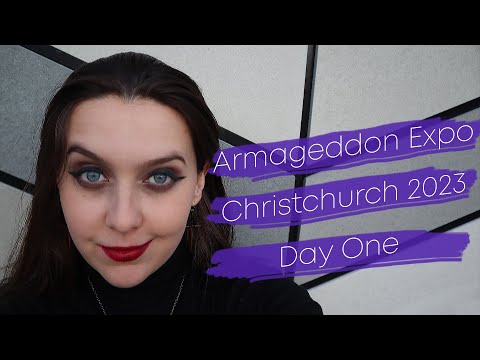 Christchurch Armageddon Expo 2023 Day One - Jylari Vlogs