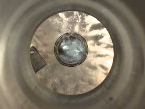 Aluminum floating in liquid Xenon