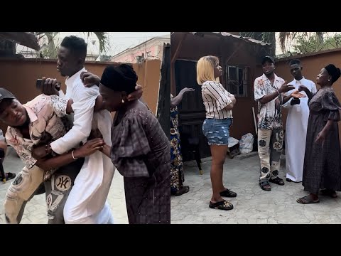 A Must Watch: Mama Kemi has made a huge thre@t on Adewale unborn child