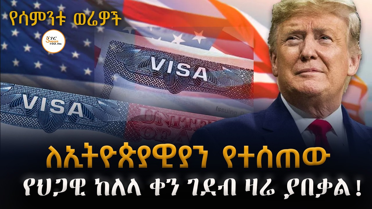 ለኢትዮጵያዊያን የተሰጠው የህጋዊ ከለላ ቀን ገደብ ዛሬ ያበቃል #የሳምንቱ ወሬዎች@Sheger