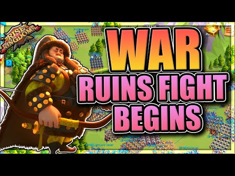 Ancient Ruins Fighting Begins - KvK S4 - Rise of Kingdoms (rok)