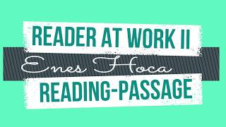 61-Reader At Work 2 ENGINEERING IN CHARGE YDS YÖKDİL PASSAGE YDS METİN