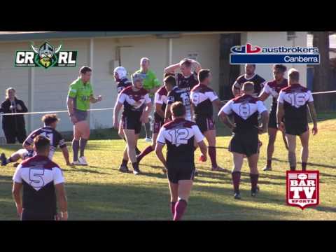 2017 Canberra RL Round 16 1st Grade Highlights - Queanbeyan Roos v Yass magpies