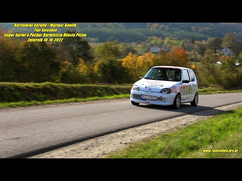 B.Serafin / M. Gawlik - Fiat SC - Super Sprint o Puchar Burmistrza Miasta Pilzno Zwiernik 2022