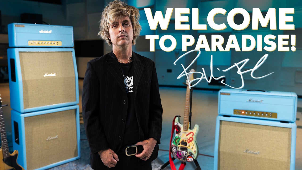 Billie Joe Armstrong’s Signature Green Day Sound: The New Marshall 1959BJA Amp - YouTube