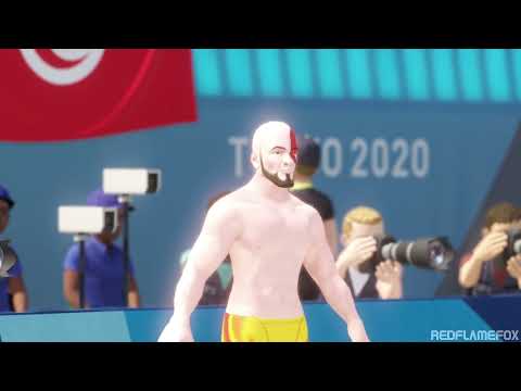 Kratos plays Beach Volley- Olympic Games of Tokyo 2020: The Official Videogame