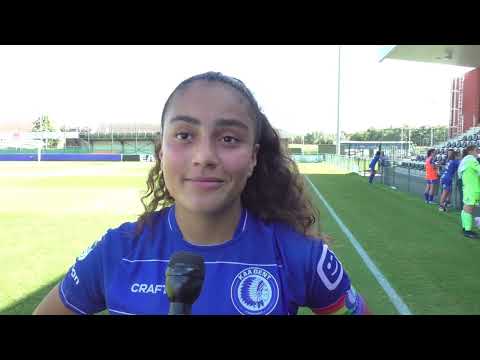 Nia Elyn na KAA Gent Ladies - ADO Den Haag op 19.08.2023