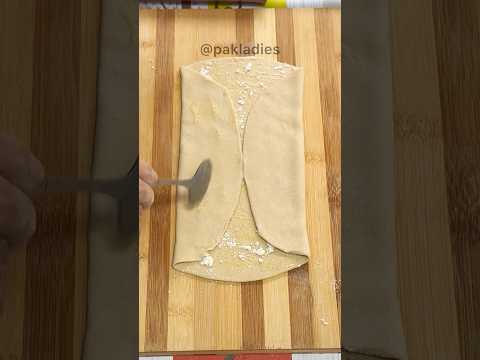 Layered Lachha Paratha Recipe #short #youtubeshorts #paratha