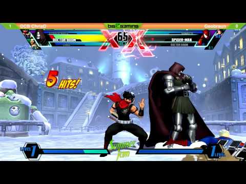 UMVC3 Semis @ Summer Jam 9 - DCB ChrisD vs Geobraun [720p/60fps]