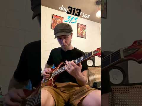 Day 313 - C mixolydian Guitar Backing track improvisation- Nikk Jacobs
