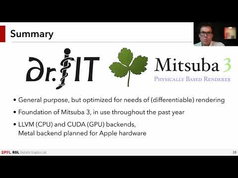 Dr.Jit: A Just-In-Time Compiler for Differentiable Rendering