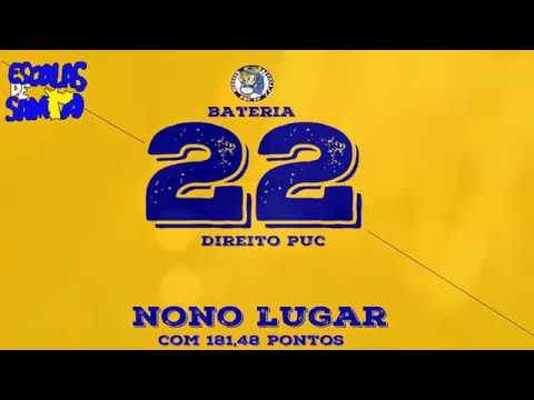 Bateria 22 (Direito PUC-SP) 2018 HD - Seletiva do Balatucada