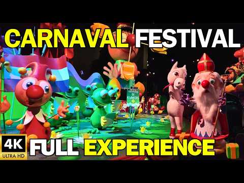 Efteling Carnaval Festival FULL EXPERIENCE – 4K POV (2024)