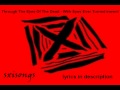 Through The Eyes Of The Dead - With Eyes Ever Turned inward ( with lyrics)