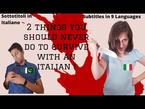 2 Things you should NEVER do to Survive with an Italian !|The Mix Match