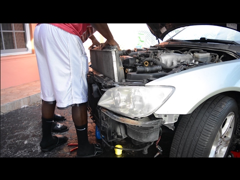REPLACING LEXUS IS300 RADIATOR - #PROJECT300