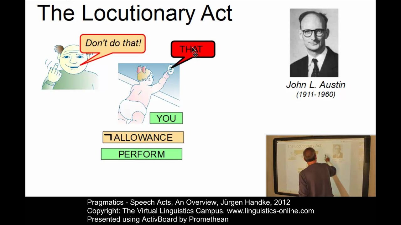 SEM141 - Speech Acts - An Overview