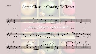 Beegie Adair - Santa Claus Is Coming To Town [ Piano Solo Transcription ]