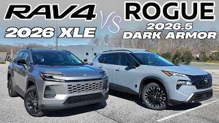 Quieter Ride or More Power? 2026 Toyota RAV4 vs Nissan Rogue Head to Head