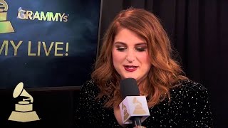 Meghan Trainor | Backstage Interview | 58th GRAMMYs