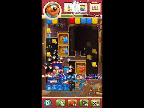 Toon Blast Level 5614 - NO BOOSTERS 🐻🐺🐱 | SKILLGAMING ✔️