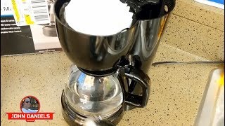 Review - Cheap Coffee Maker - Walmart Mainstays 5 Cup