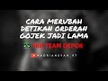 Cara merubah detikan orderan gojek jadi lama