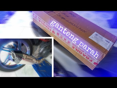 Pasang Knalpot Akrapovic Di Honda Beat
