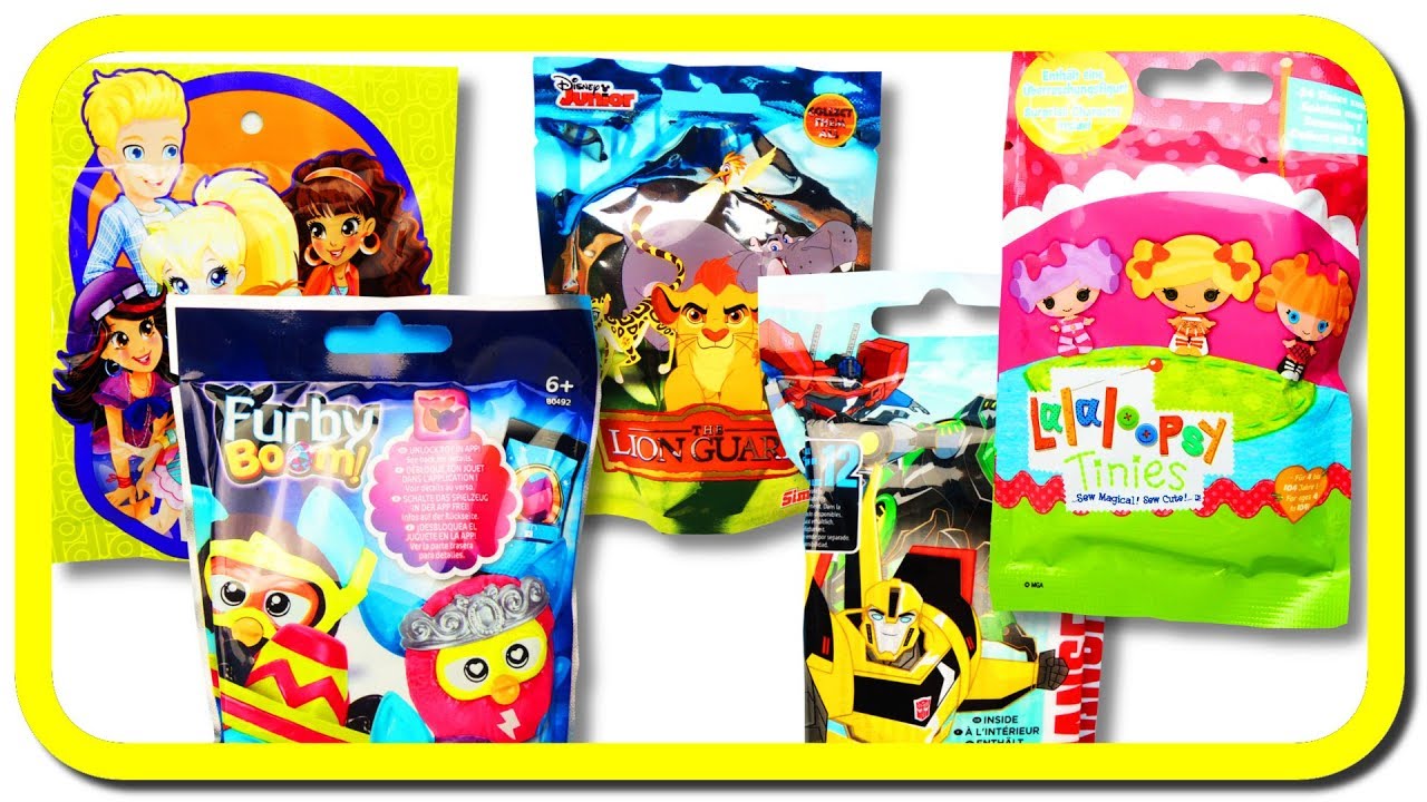 Polly Pocket Furby Boom Lalaloopsys König der Löwen Blind Bags Spielzeug deutsch