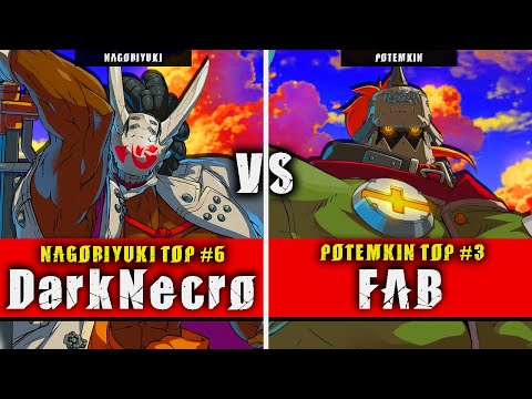 GGST | DarkNecro (Nagoriyuki) VS FAB (Potemkin) | Guilty Gear Strive High level gameplay