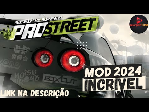 NFS PRO STREET REMASTERED 2024 - (MELHOR MOD JÁ FEITO) PARECE NOVA GERAÇÃO! #nfs #needforspeed #mod
