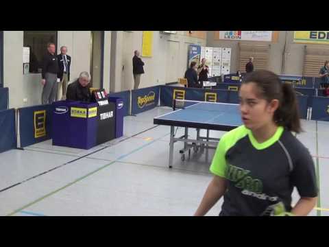 Tischtennis Stativ Bayer M 2017 Buxheim   7 Franziska Schreiner TV Hofstetten
