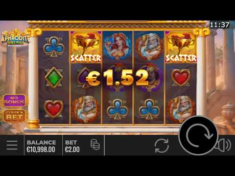 Aphrodite Goes Wild RushingWilds – Video Gameplay