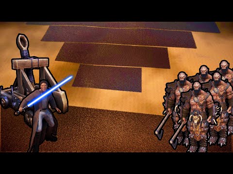 22 MILLION ORCS vs 100,000 JEDI KNIGHTS + 2,000 CATAPULTS | UEBS 2