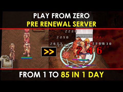 Play from zero at Pre Renewal Server | Ragnarok Online TalonRO