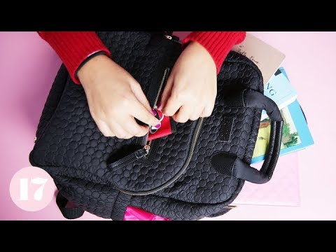 Part of a video titled How to Organize Your School Supplies | Plan With Me - YouTube
