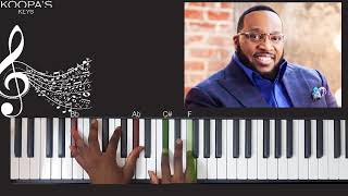 Shout unto God Marvin Sapp Piano Tutorial (advanced piano)