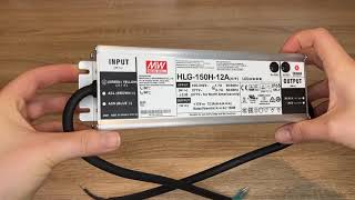Mean Well HLG-150H-12A Napájecí zdroj pro LED 150W