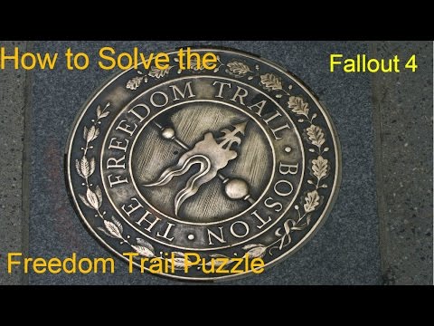 How to Solve the Freedom Trail Puzzle (Fallout 4 Tips and Tricks)