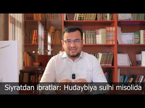Siyratdan ibratlar:Hudaybiya sulhi misolida | Siyrat: Maxsus son.