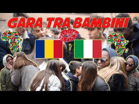 Italy vs. Africa vs. Romania - A PICK-UP RACE between kids!