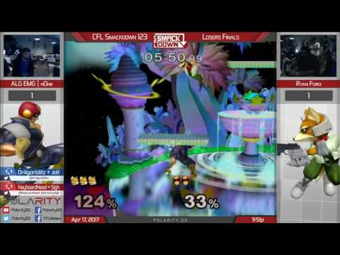 CFL Smackdown 123 Melee - ALG EMG | N0Ne (Falcon) vs Ryan Ford (Fox) - Losers Finals