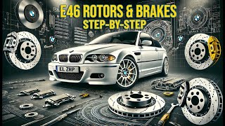E46 ZHP Rotor and Brake Pad Replacement Front and Back